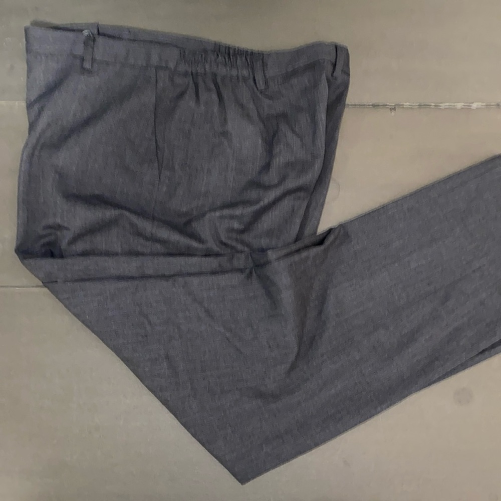 Appleseed’s Size 16 Gray Wool Business Slacks Trousers